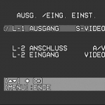 Der Ausgang L-1 gibt jetzt S-Video aus.