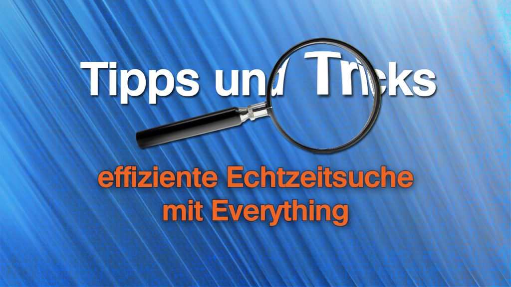 Everything - Echtzeitsuche